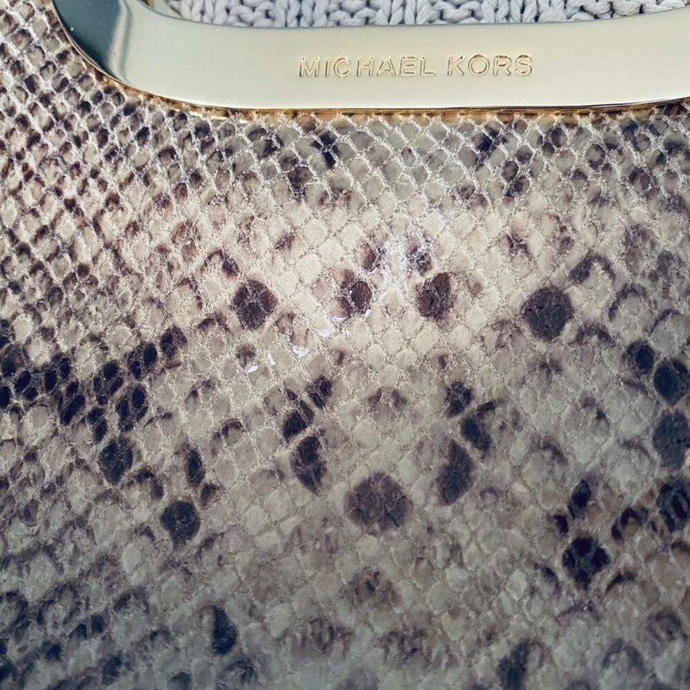 Michael Kors Python Clutch Purse - image 3